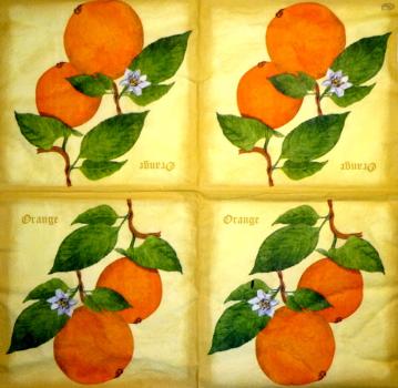 170 Zitronen, Orangen - 3-lagig